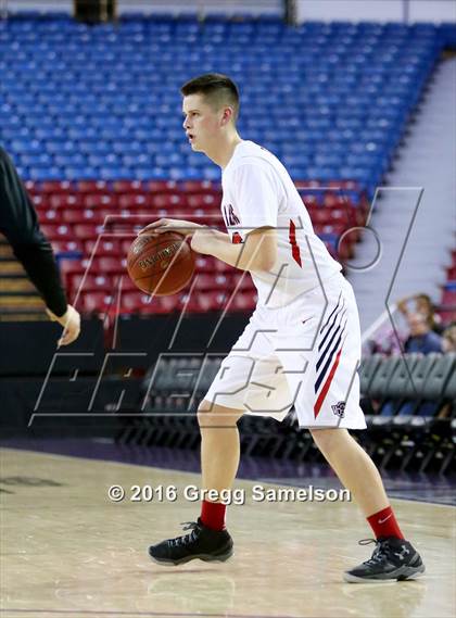 Thumbnail 1 in Redding Christian vs. Vacaville Christian photogallery.