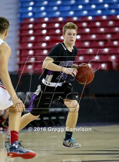 Thumbnail 1 in Redding Christian vs. Vacaville Christian photogallery.