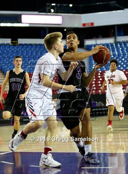 Thumbnail 1 in Redding Christian vs. Vacaville Christian photogallery.