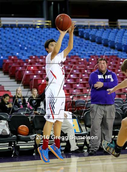 Thumbnail 1 in Redding Christian vs. Vacaville Christian photogallery.