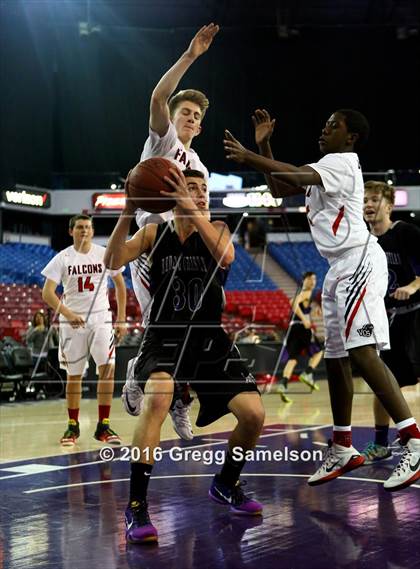 Thumbnail 3 in Redding Christian vs. Vacaville Christian photogallery.