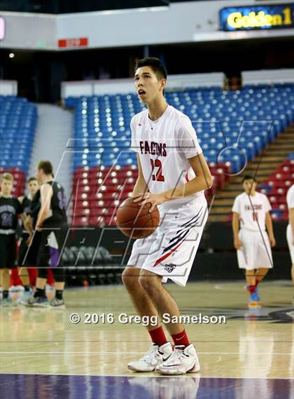 Thumbnail 2 in Redding Christian vs. Vacaville Christian photogallery.