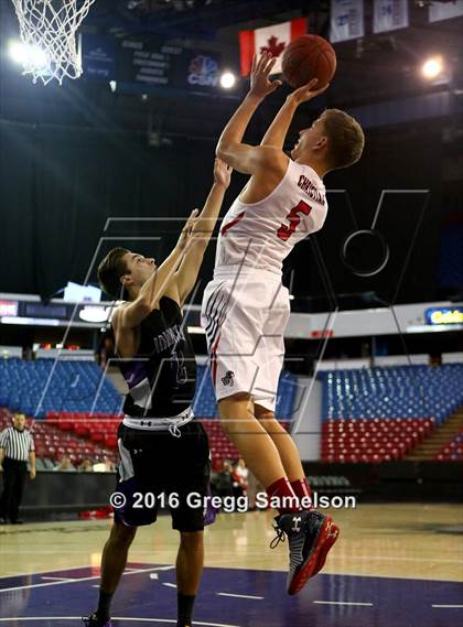 Thumbnail 1 in Redding Christian vs. Vacaville Christian photogallery.