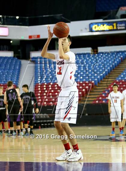Thumbnail 3 in Redding Christian vs. Vacaville Christian photogallery.