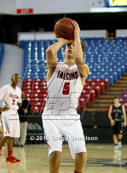 Thumbnail 1 in Redding Christian vs. Vacaville Christian photogallery.