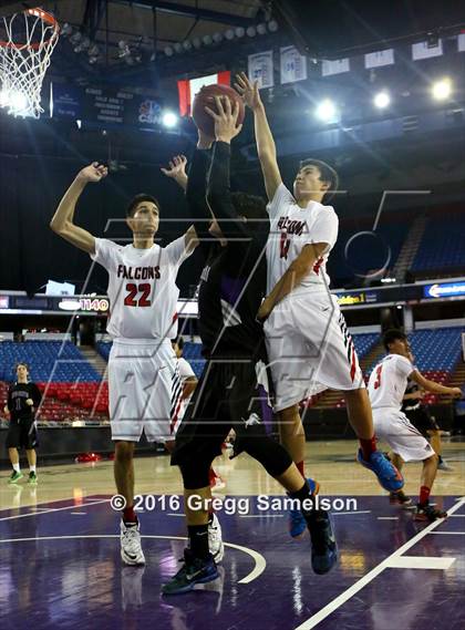 Thumbnail 1 in Redding Christian vs. Vacaville Christian photogallery.