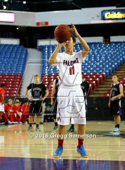 Thumbnail 1 in Redding Christian vs. Vacaville Christian photogallery.