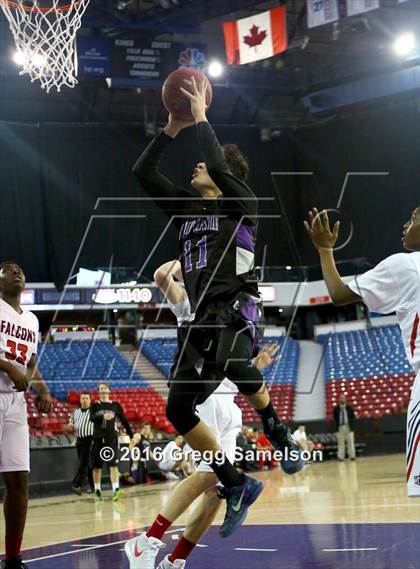 Thumbnail 1 in Redding Christian vs. Vacaville Christian photogallery.