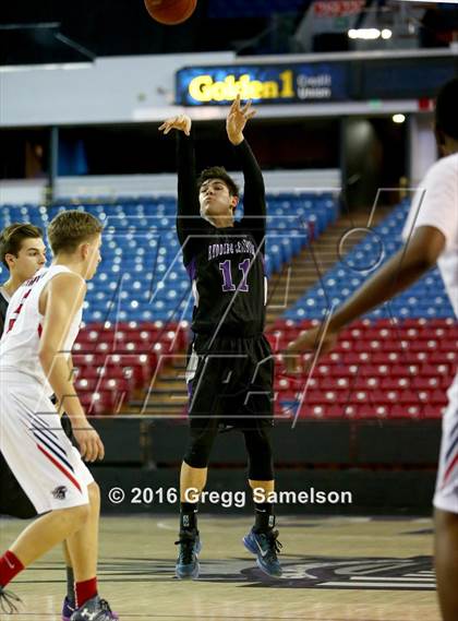 Thumbnail 1 in Redding Christian vs. Vacaville Christian photogallery.