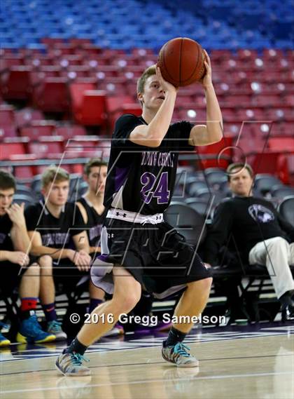 Thumbnail 2 in Redding Christian vs. Vacaville Christian photogallery.