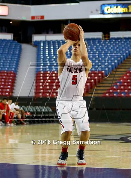 Thumbnail 1 in Redding Christian vs. Vacaville Christian photogallery.