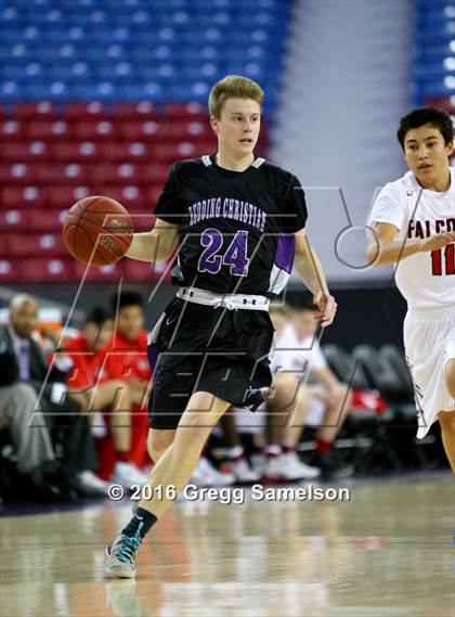 Thumbnail 1 in Redding Christian vs. Vacaville Christian photogallery.