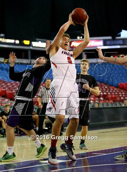 Thumbnail 1 in Redding Christian vs. Vacaville Christian photogallery.