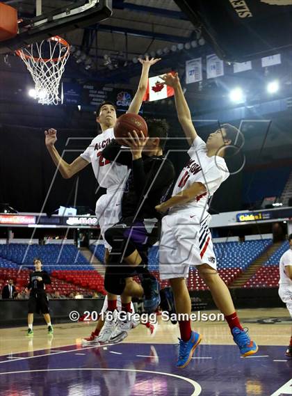 Thumbnail 1 in Redding Christian vs. Vacaville Christian photogallery.