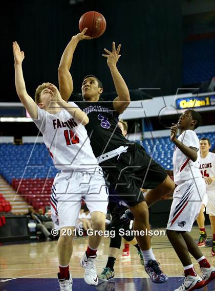 Thumbnail 1 in Redding Christian vs. Vacaville Christian photogallery.