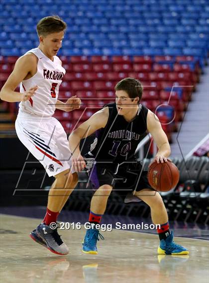 Thumbnail 1 in Redding Christian vs. Vacaville Christian photogallery.