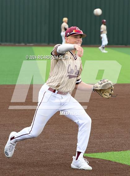 Thumbnail 3 in Cinco Ranch vs Stratford (UIL Baseball 6A Region 3 Area) photogallery.