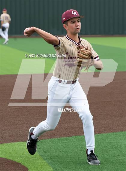 Thumbnail 2 in Cinco Ranch vs Stratford (UIL Baseball 6A Region 3 Area) photogallery.