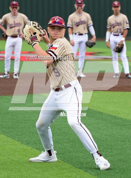 Thumbnail 2 in Cinco Ranch vs Stratford (UIL Baseball 6A Region 3 Area) photogallery.