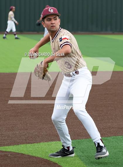 Thumbnail 3 in Cinco Ranch vs Stratford (UIL Baseball 6A Region 3 Area) photogallery.