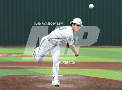 Thumbnail 3 in Cinco Ranch vs Stratford (UIL Baseball 6A Region 3 Area) photogallery.