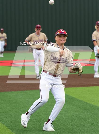 Thumbnail 1 in Cinco Ranch vs Stratford (UIL Baseball 6A Region 3 Area) photogallery.