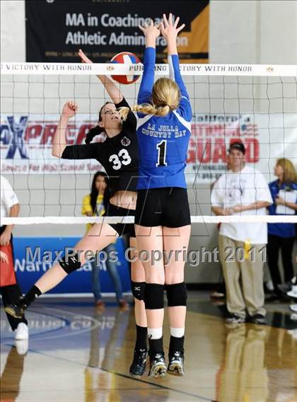 Thumbnail 2 in La Jolla Country Day vs. Union Mine (CIF State D4 Final) photogallery.
