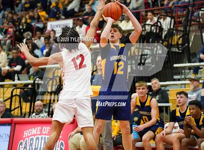 Thumbnail 2 in Mooresville vs. Lawrence North (IHSAA 4A Regional) photogallery.