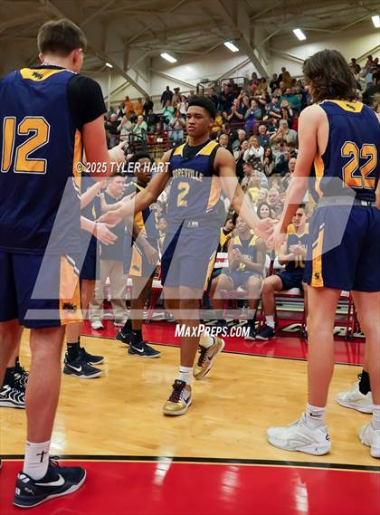 Thumbnail 3 in Mooresville vs. Lawrence North (IHSAA 4A Regional) photogallery.