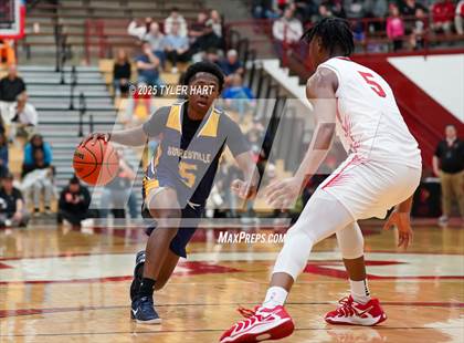 Thumbnail 3 in Mooresville vs. Lawrence North (IHSAA 4A Regional) photogallery.