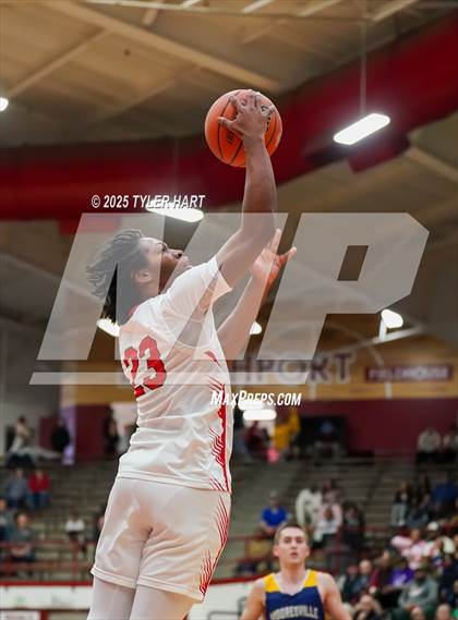 Thumbnail 3 in Mooresville vs. Lawrence North (IHSAA 4A Regional) photogallery.
