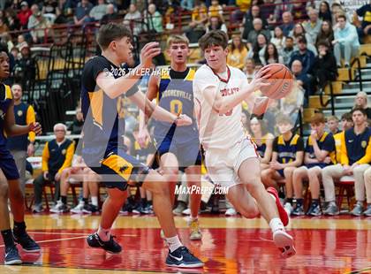Thumbnail 3 in Mooresville vs. Lawrence North (IHSAA 4A Regional) photogallery.