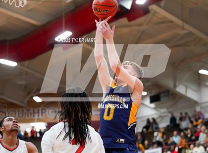Thumbnail 3 in Mooresville vs. Lawrence North (IHSAA 4A Regional) photogallery.