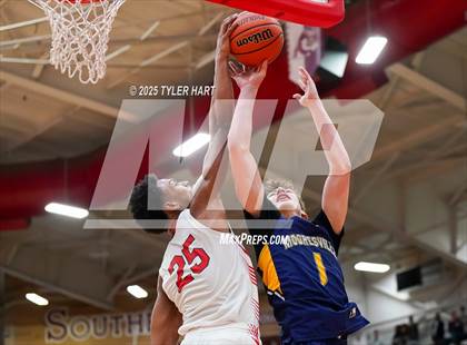 Thumbnail 3 in Mooresville vs. Lawrence North (IHSAA 4A Regional) photogallery.