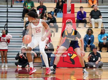 Thumbnail 2 in Mooresville vs. Lawrence North (IHSAA 4A Regional) photogallery.