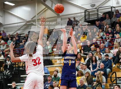 Thumbnail 3 in Mooresville vs. Lawrence North (IHSAA 4A Regional) photogallery.