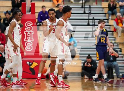Thumbnail 2 in Mooresville vs. Lawrence North (IHSAA 4A Regional) photogallery.
