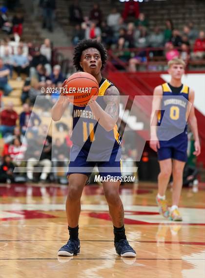 Thumbnail 3 in Mooresville vs. Lawrence North (IHSAA 4A Regional) photogallery.