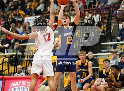 Thumbnail 3 in Mooresville vs. Lawrence North (IHSAA 4A Regional) photogallery.