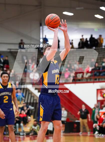 Thumbnail 3 in Mooresville vs. Lawrence North (IHSAA 4A Regional) photogallery.