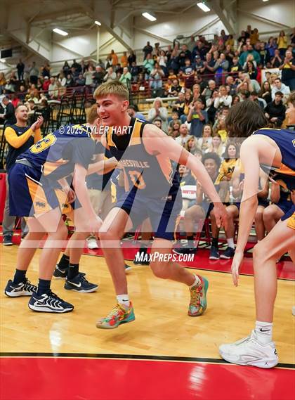 Thumbnail 2 in Mooresville vs. Lawrence North (IHSAA 4A Regional) photogallery.