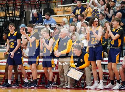 Thumbnail 2 in Mooresville vs. Lawrence North (IHSAA 4A Regional) photogallery.