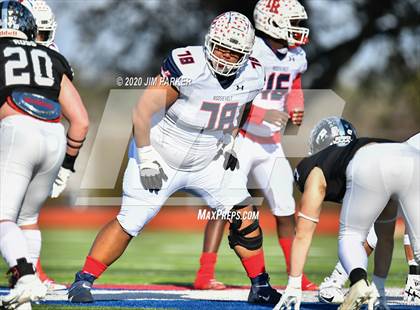Thumbnail 2 in SA Roosevelt vs. Vandegrift (UIL 6A D2 Area Playoff) photogallery.