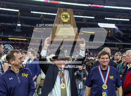 Thumbnail 1 in Manvel vs. Highland Park (UIL 5A Division 1 Final) photogallery.