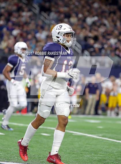 Thumbnail 1 in Manvel vs. Highland Park (UIL 5A Division 1 Final) photogallery.