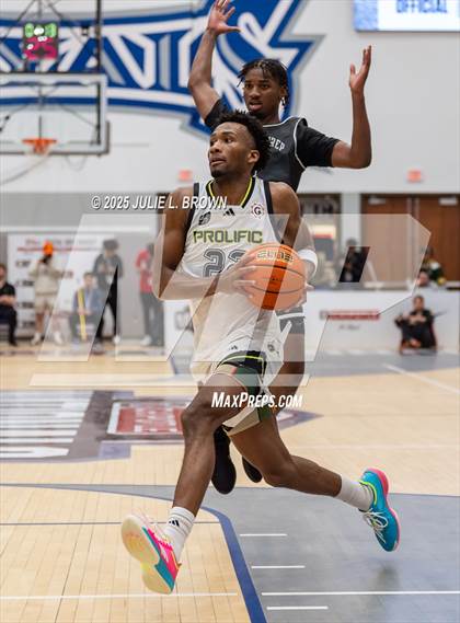 Thumbnail 3 in Prolific Prep vs Dynamic Prep (Chipotle Nationals Semifinal) photogallery.
