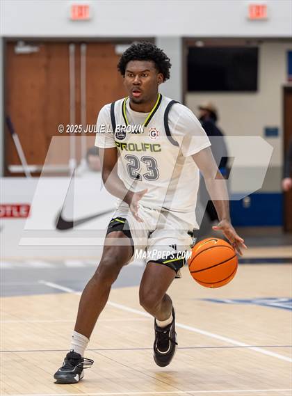 Thumbnail 1 in Prolific Prep vs Dynamic Prep (Chipotle Nationals Semifinal) photogallery.