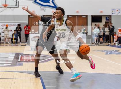 Thumbnail 3 in Prolific Prep vs Dynamic Prep (Chipotle Nationals Semifinal) photogallery.