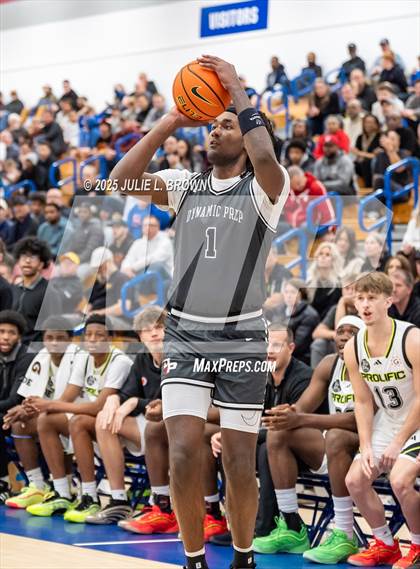 Thumbnail 2 in Prolific Prep vs Dynamic Prep (Chipotle Nationals Semifinal) photogallery.
