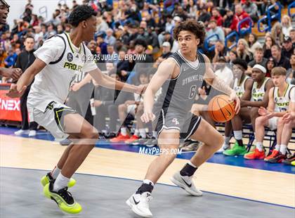 Thumbnail 2 in Prolific Prep vs Dynamic Prep (Chipotle Nationals Semifinal) photogallery.